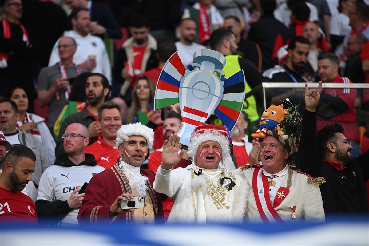 EURO 2024 Türkiye - Avusturya maçından kareler
