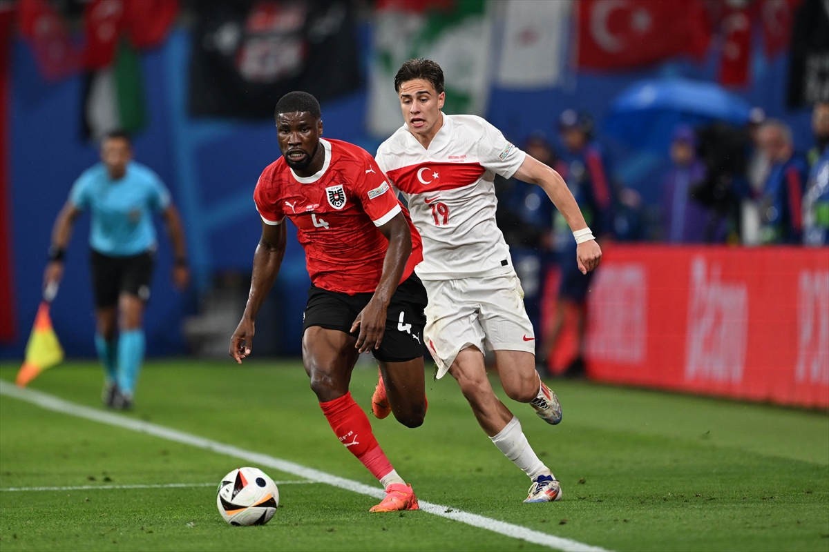EURO 2024 Türkiye - Avusturya maçından kareler