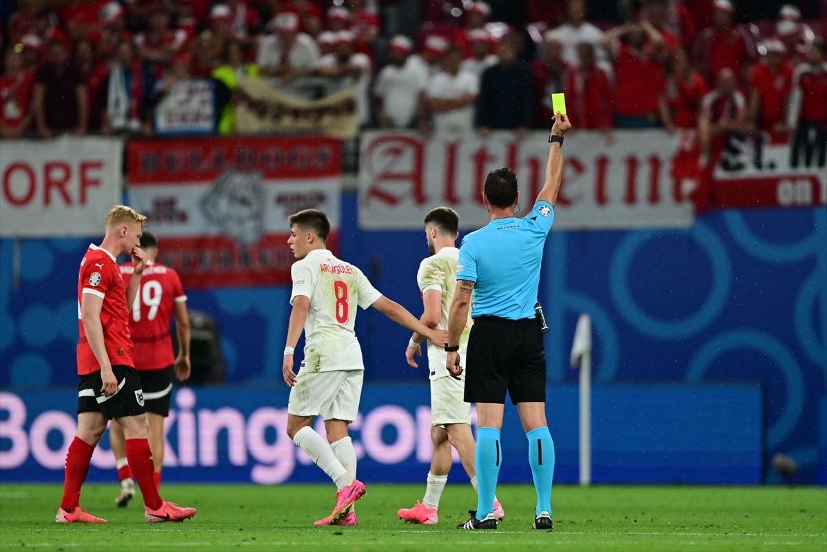 EURO 2024 Türkiye - Avusturya maçından kareler