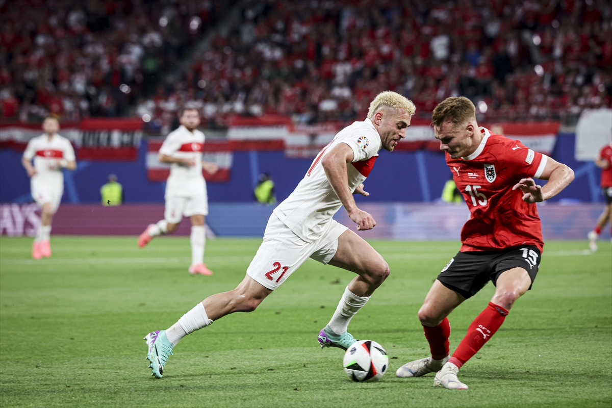 EURO 2024 Türkiye - Avusturya maçından kareler
