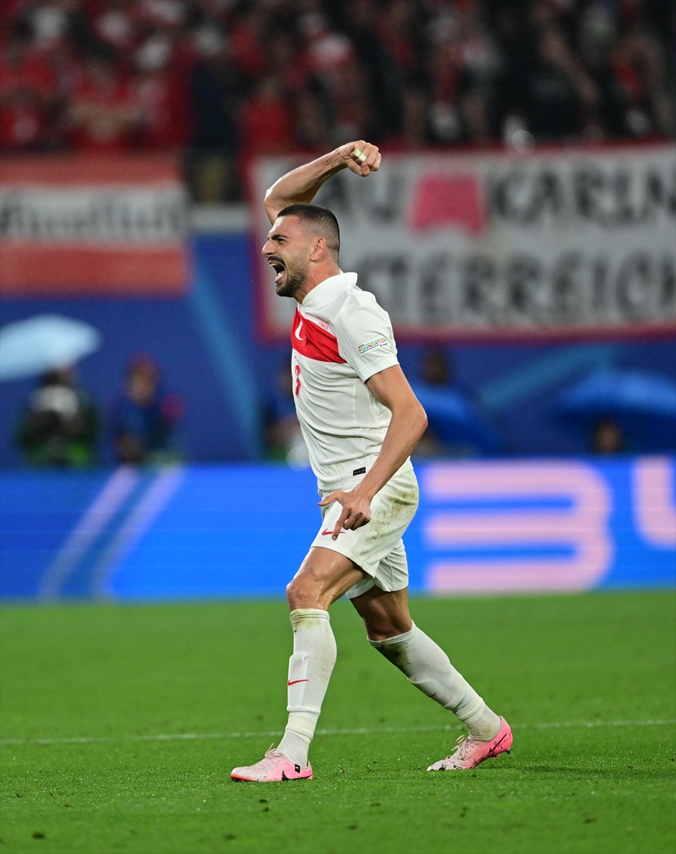 EURO 2024 Türkiye - Avusturya maçından kareler