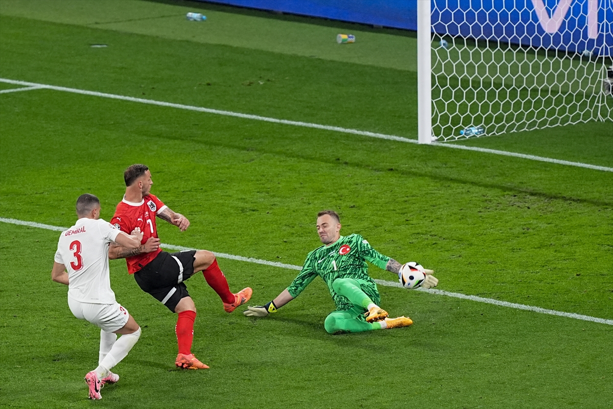 EURO 2024 Türkiye - Avusturya maçından kareler