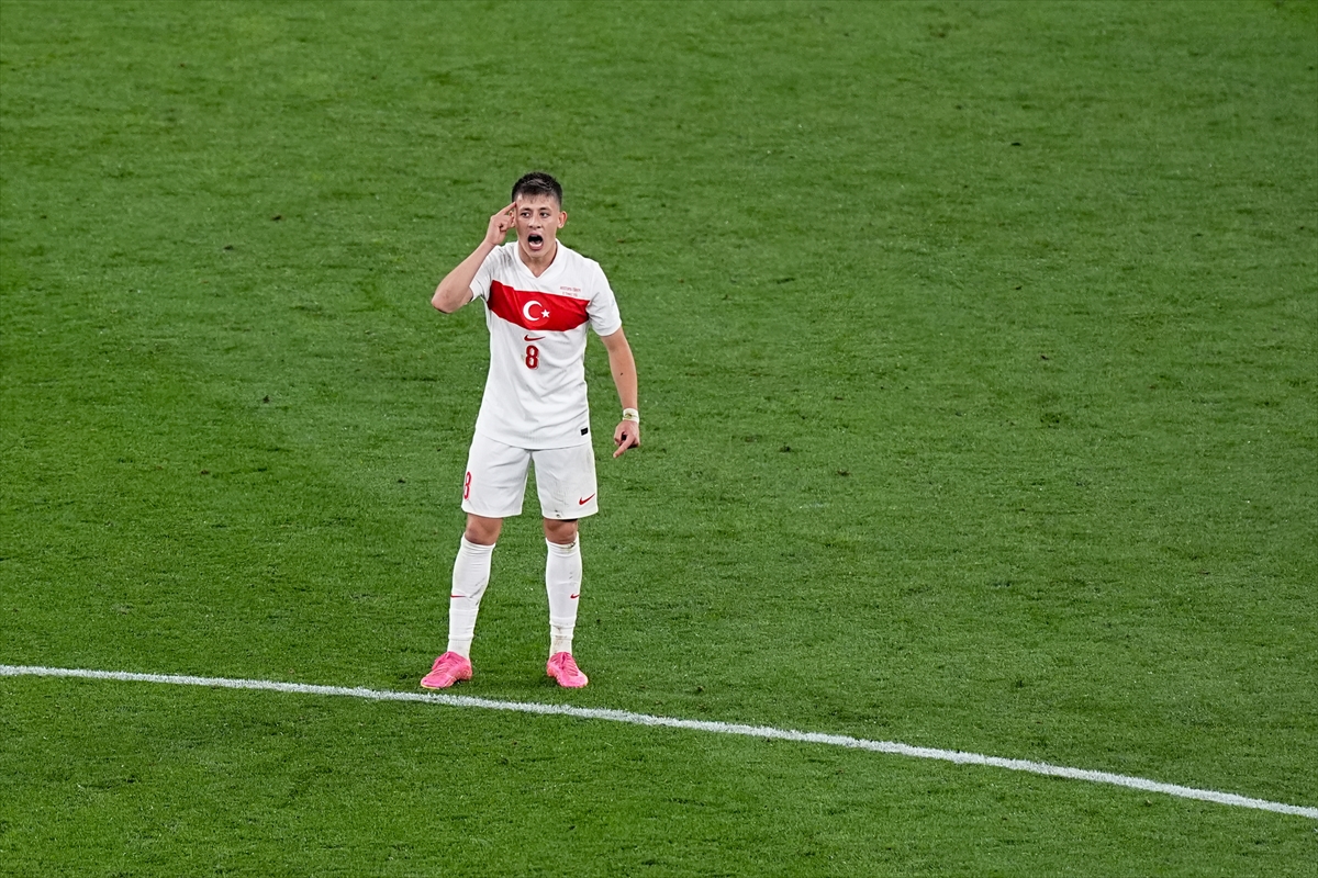 EURO 2024 Türkiye - Avusturya maçından kareler