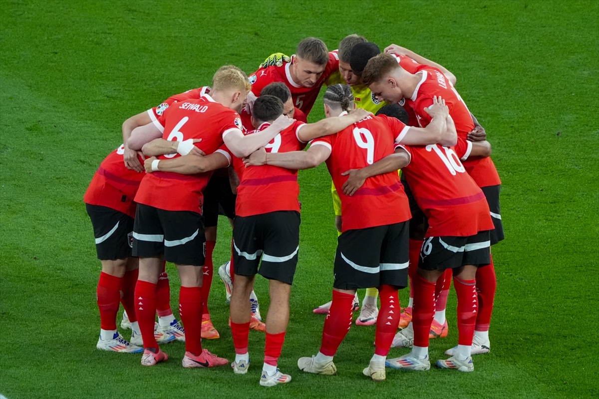 EURO 2024 Türkiye - Avusturya maçından kareler