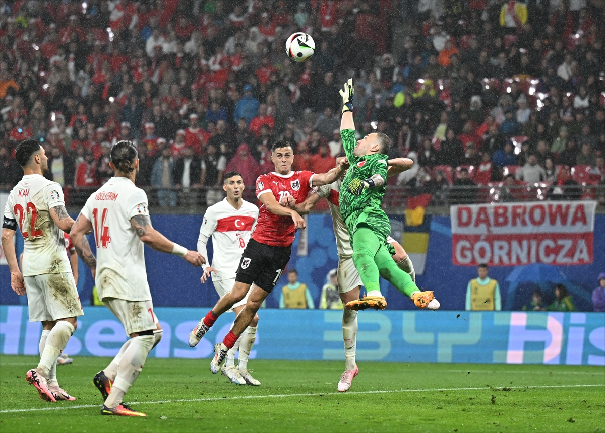 EURO 2024 Türkiye - Avusturya maçından kareler
