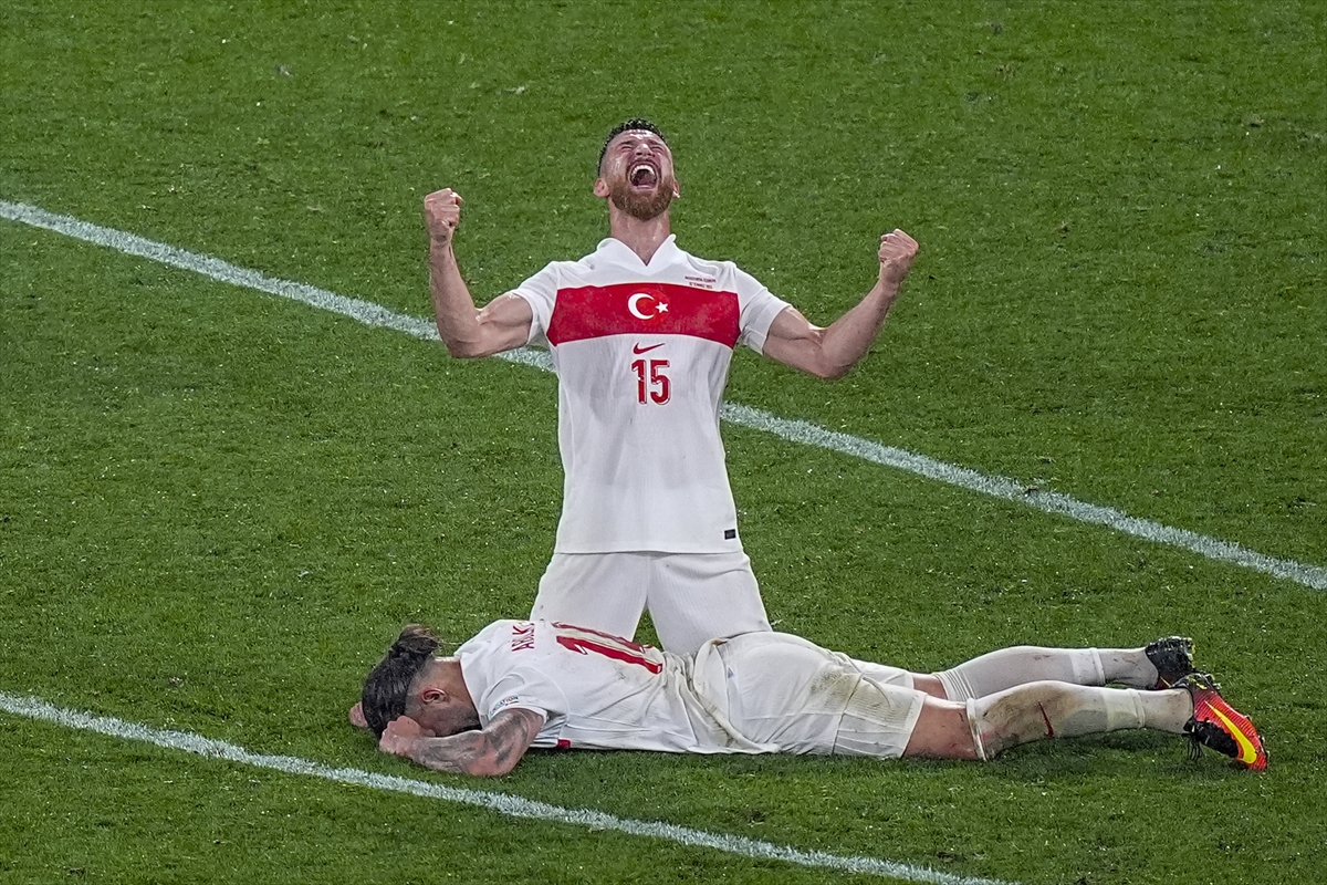 EURO 2024 Türkiye - Avusturya maçından kareler