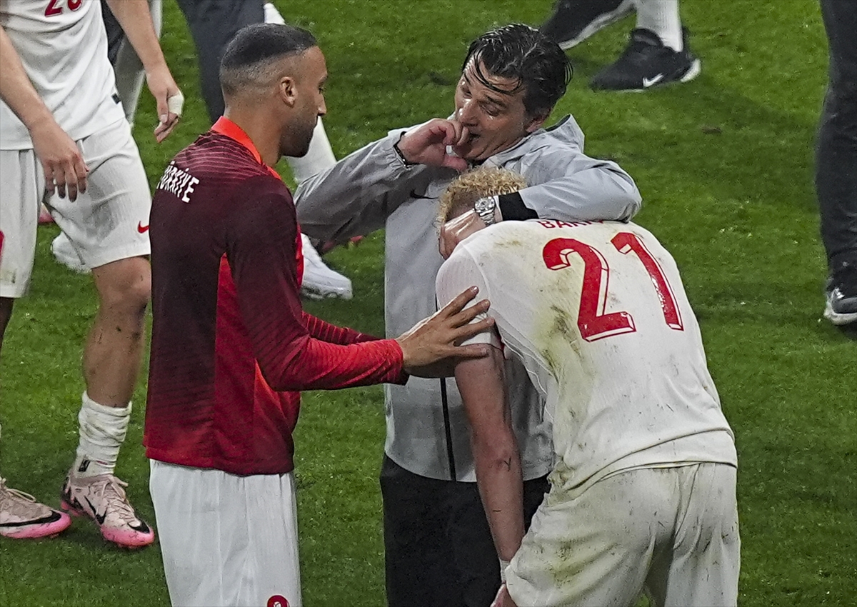 EURO 2024 Türkiye - Avusturya maçından kareler