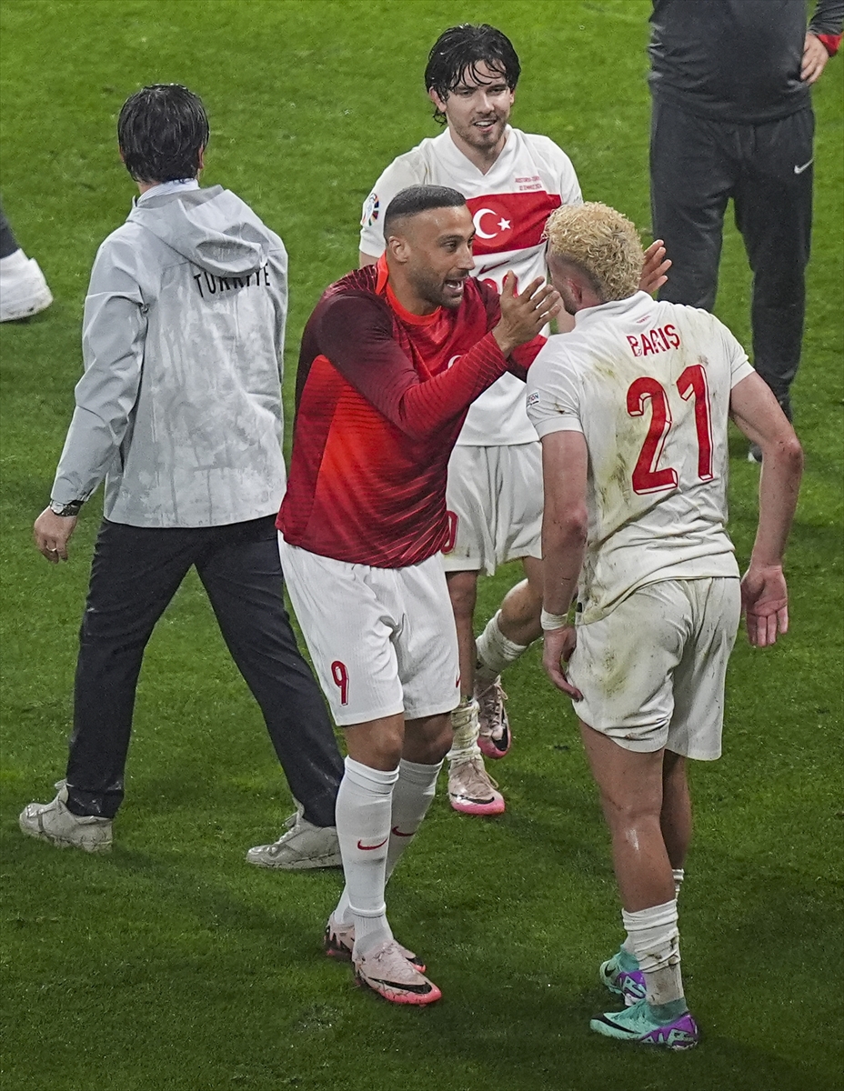 EURO 2024 Türkiye - Avusturya maçından kareler