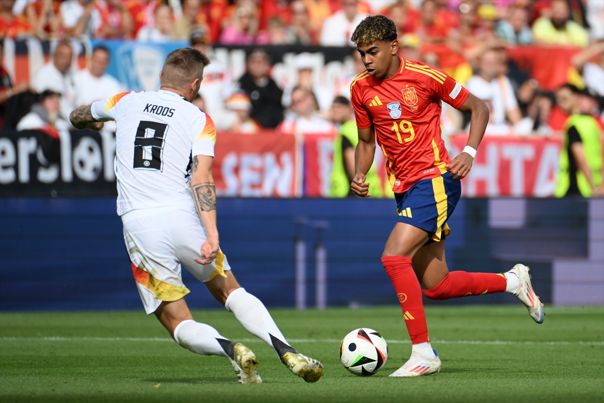 EURO 2024 Almanya - İspanya çeyrek final maçından kareler