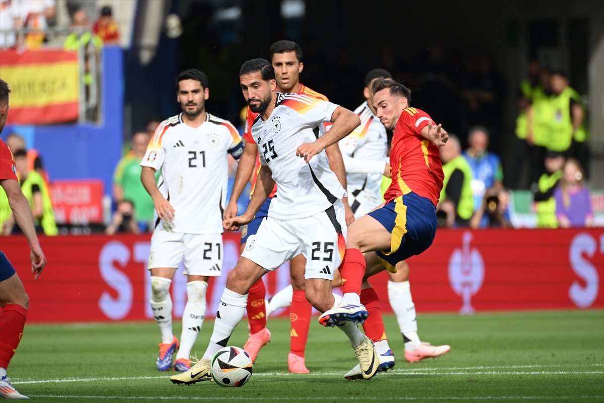 EURO 2024 Almanya - İspanya çeyrek final maçından kareler