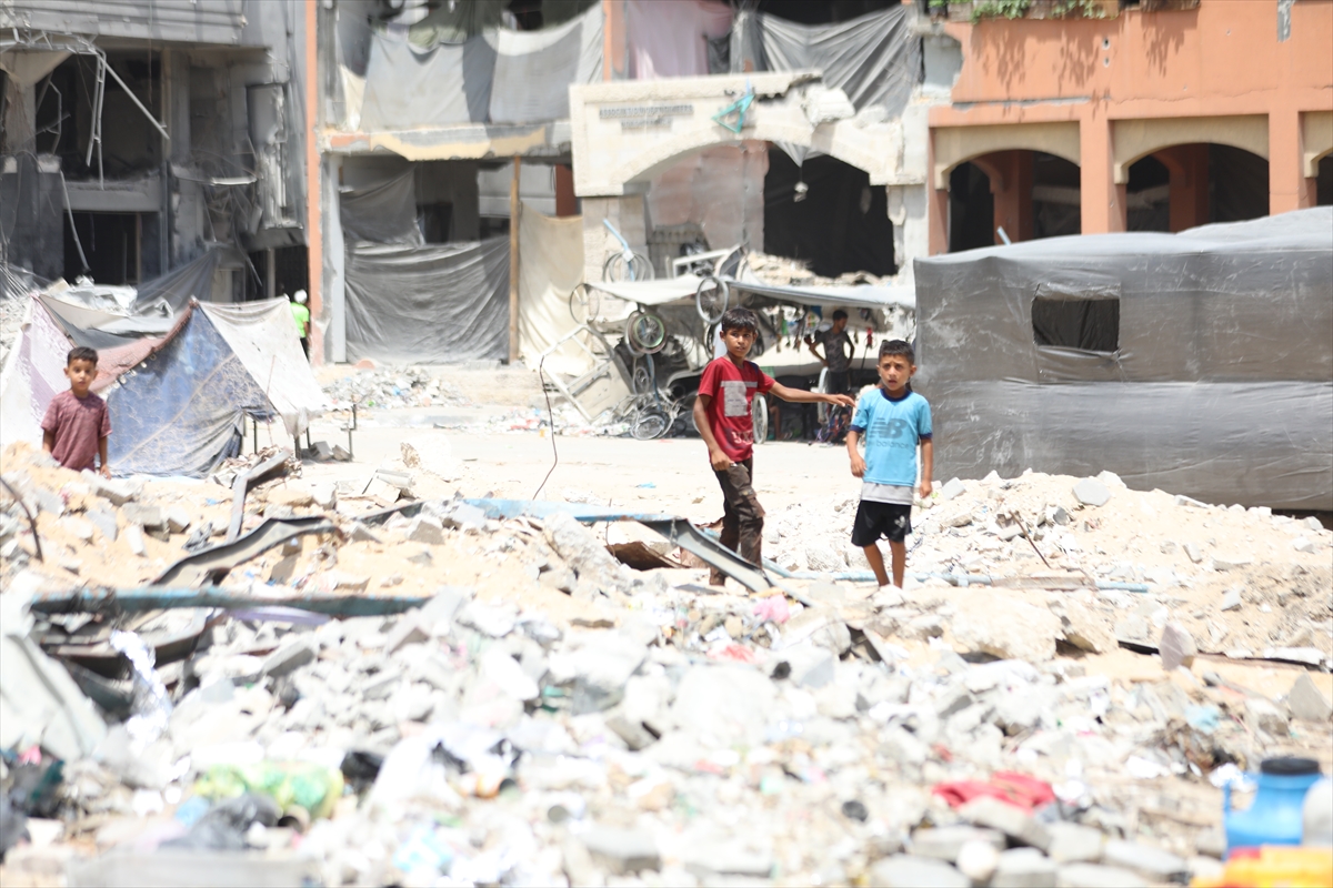 Gazze'de hijyen krizi: Çocuklarda cilt hastalıkları başladı