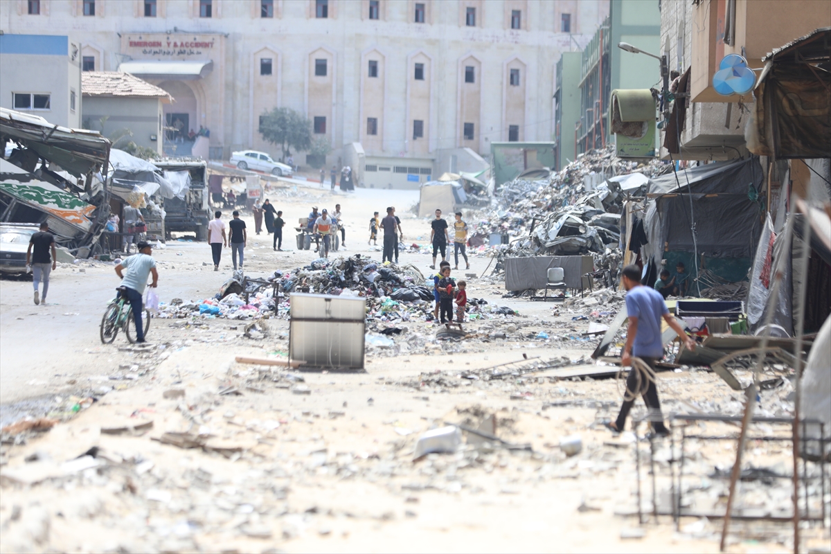 Gazze'de hijyen krizi: Çocuklarda cilt hastalıkları başladı