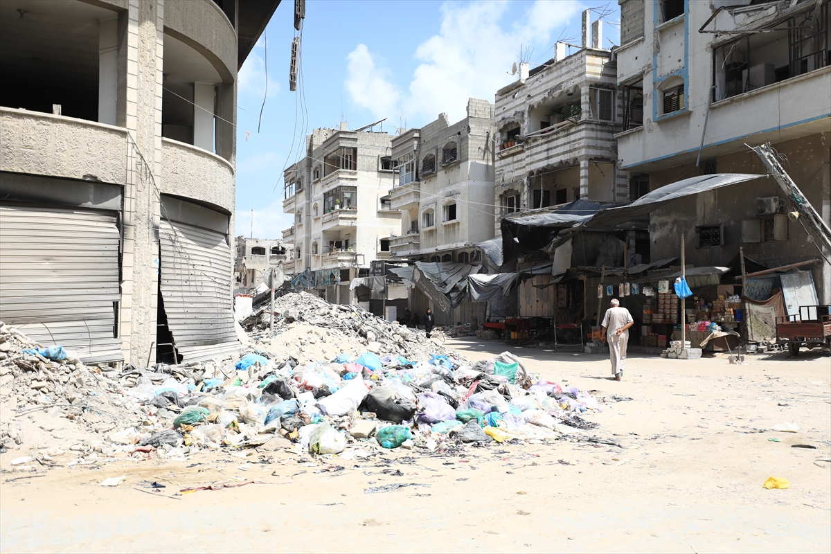 Gazze'de hijyen krizi: Çocuklarda cilt hastalıkları başladı