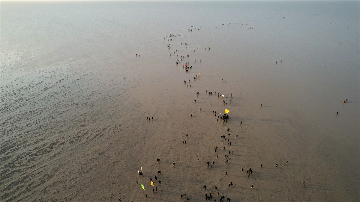 Irak'ta 'Erbain' yürüyüşü