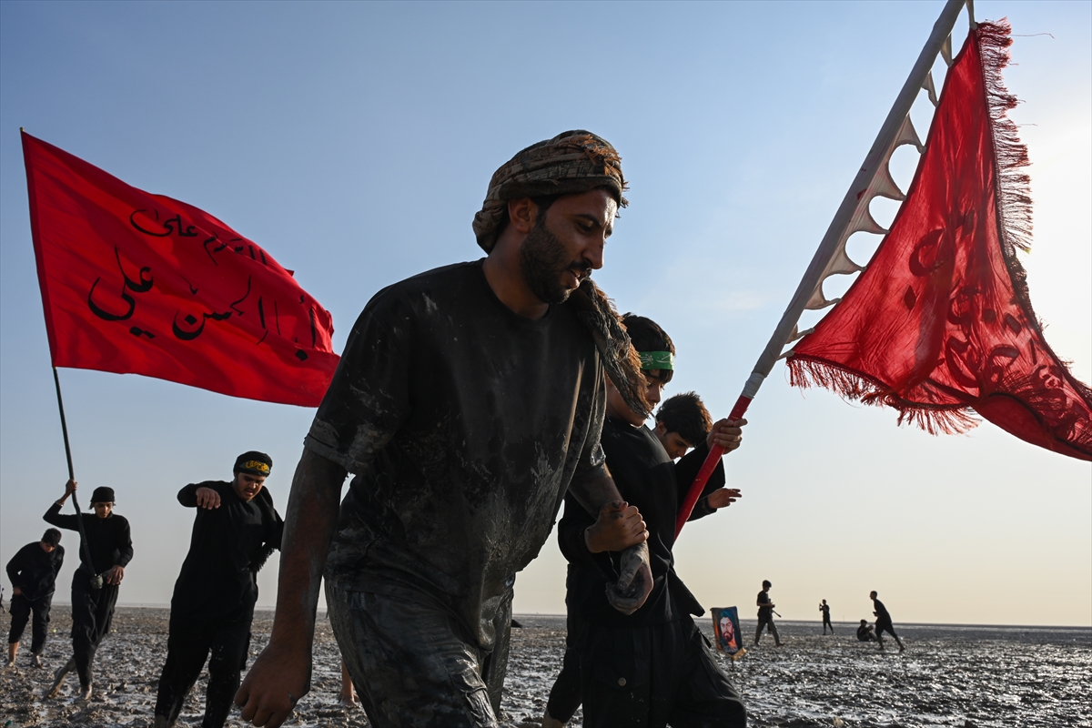 Irak'ta 'Erbain' yürüyüşü