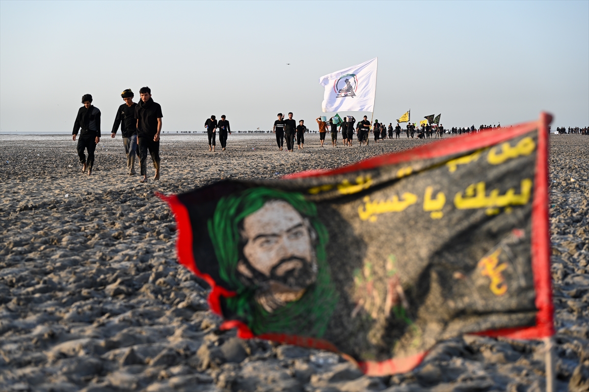 Irak'ta 'Erbain' yürüyüşü