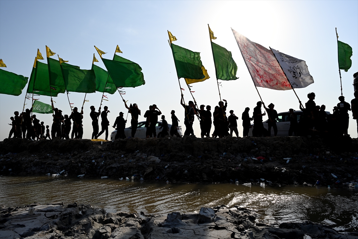 Irak'ta 'Erbain' yürüyüşü