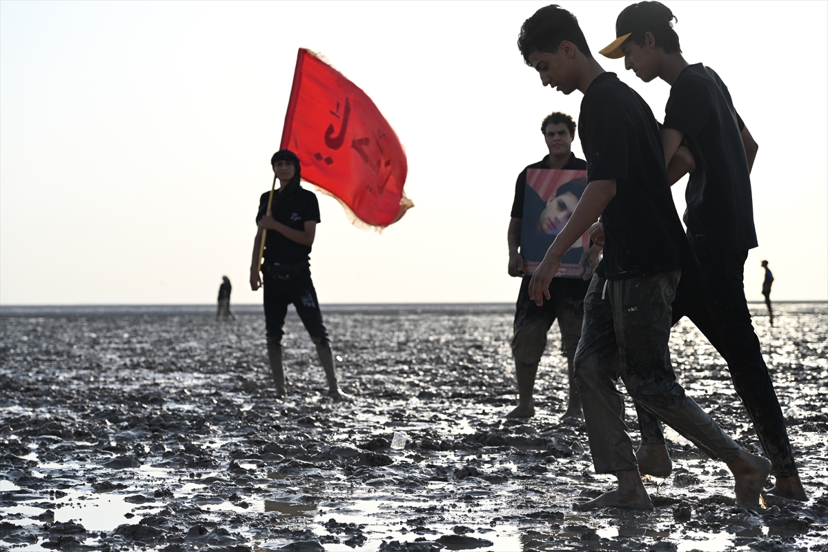 Irak'ta 'Erbain' yürüyüşü