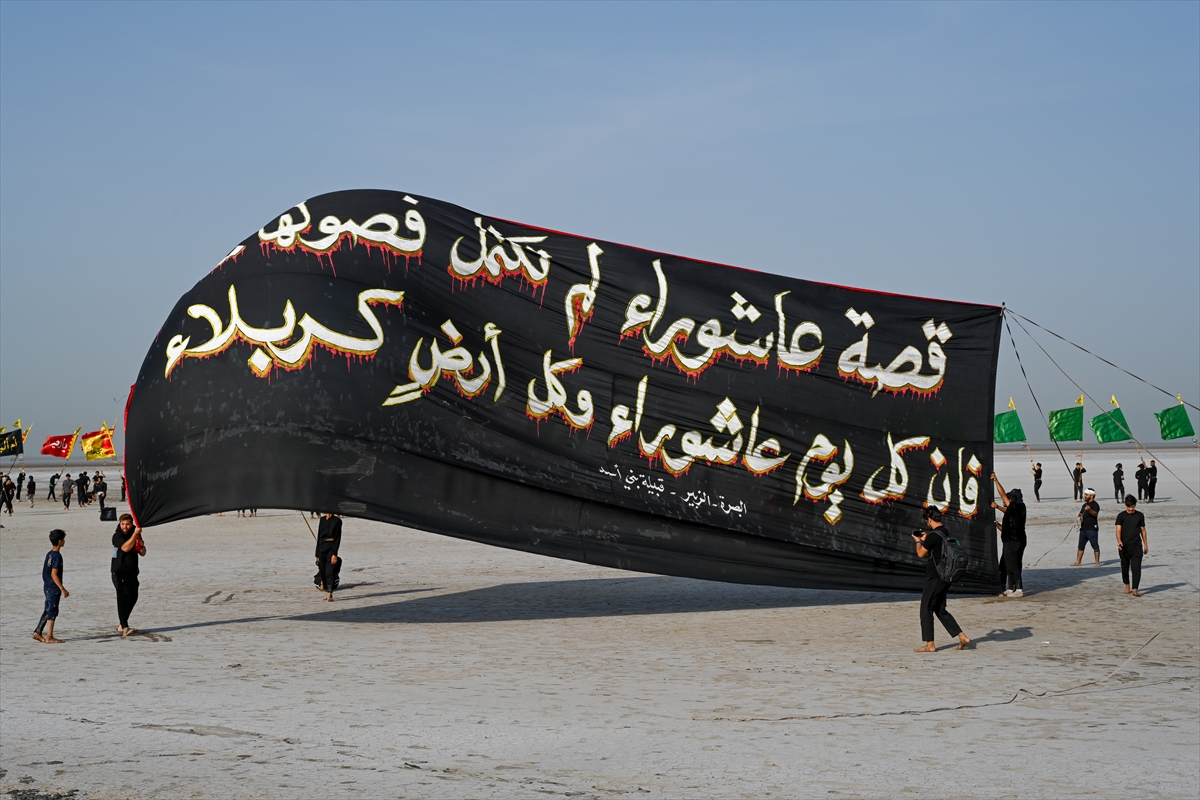 Irak'ta 'Erbain' yürüyüşü