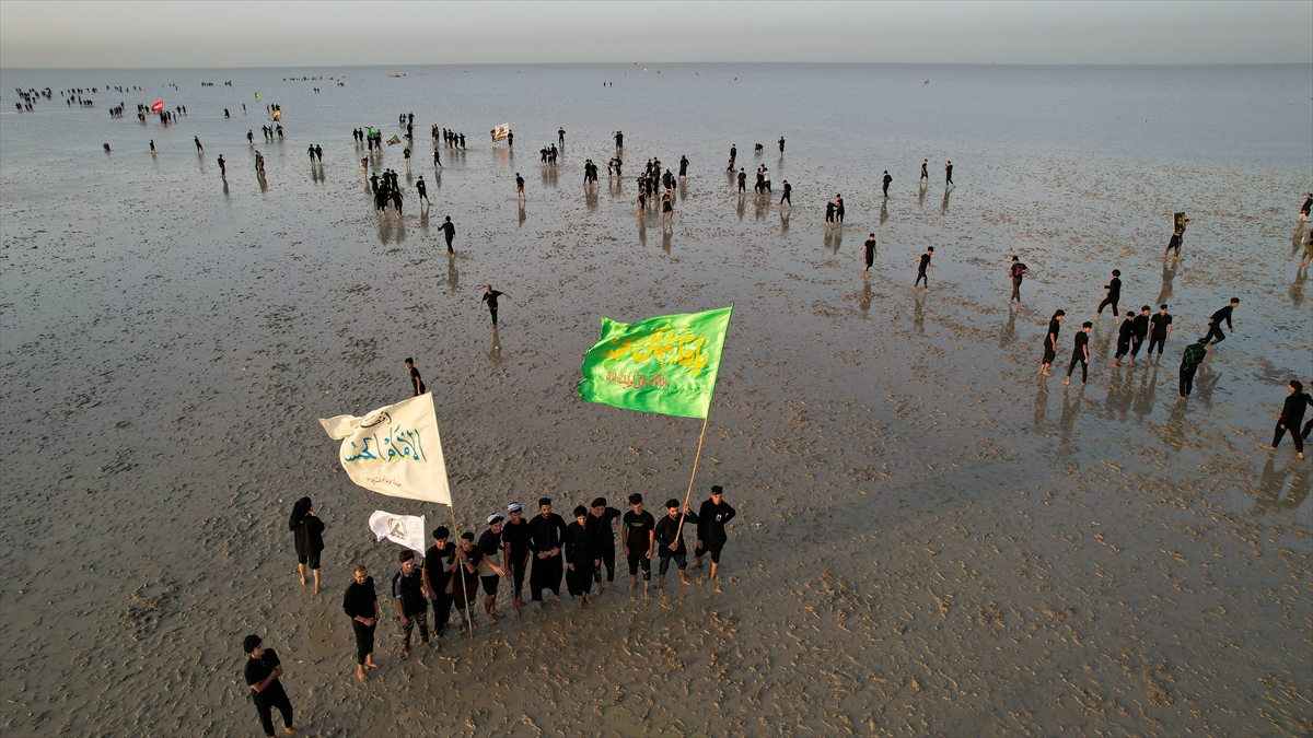 Irak'ta 'Erbain' yürüyüşü