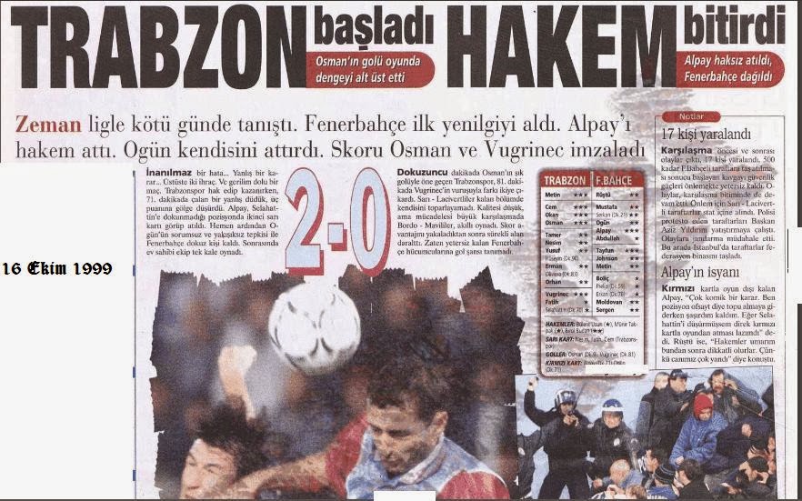 Unutulmaz Trabzonspor-Fenerbahçe maçları