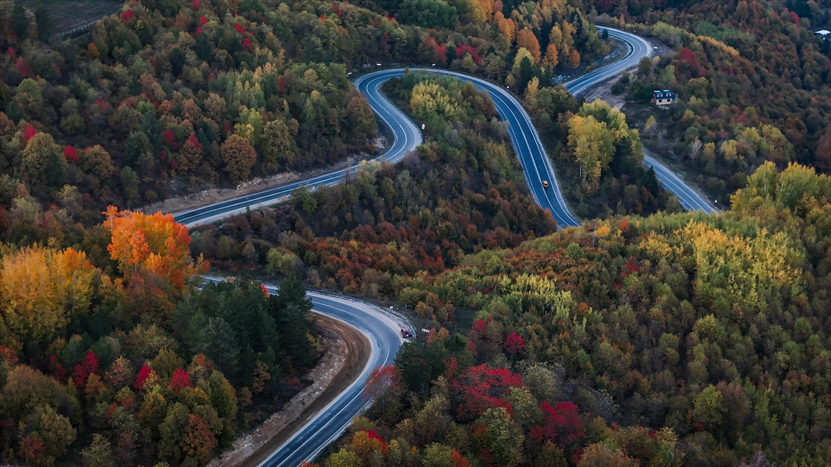 Domaniç Dağları'nda rengarenk sonbahar