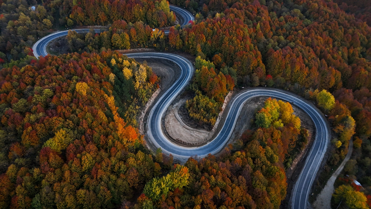 Domaniç Dağları'nda rengarenk sonbahar