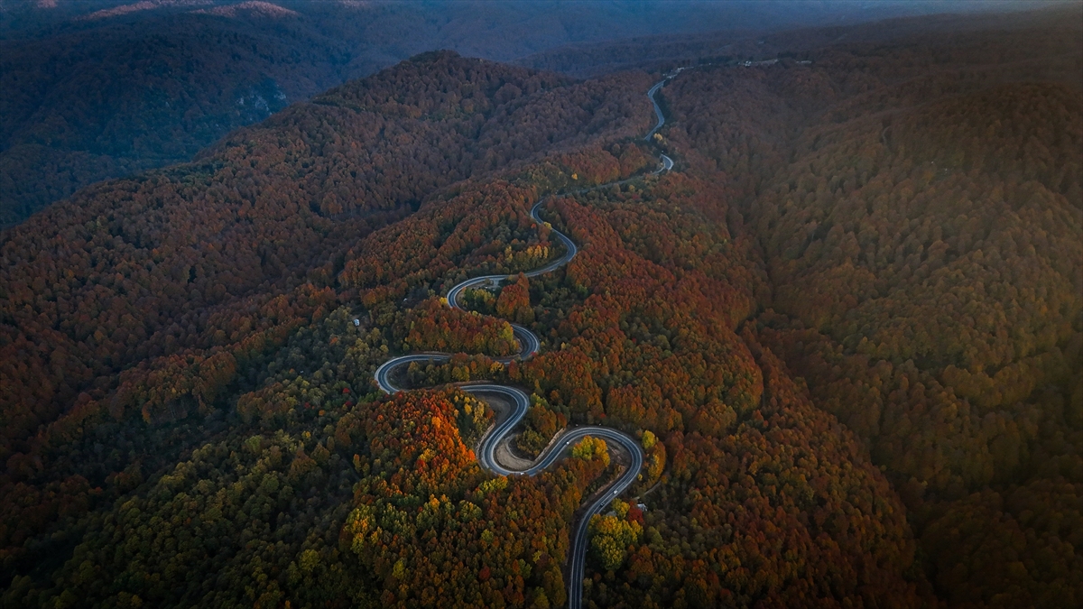 Domaniç Dağları'nda rengarenk sonbahar