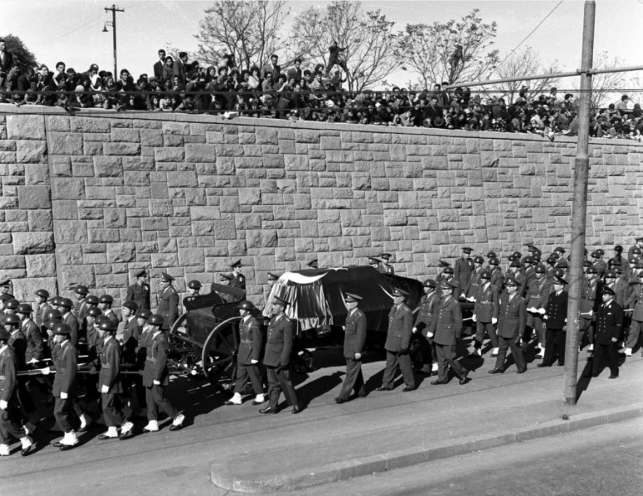 Mustafa Kemal Atatürk'ün cenazesinden kareler