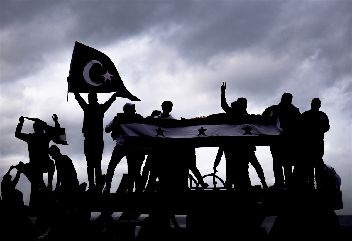 Suriyeliler Türkiye'de kutlama yapıyor