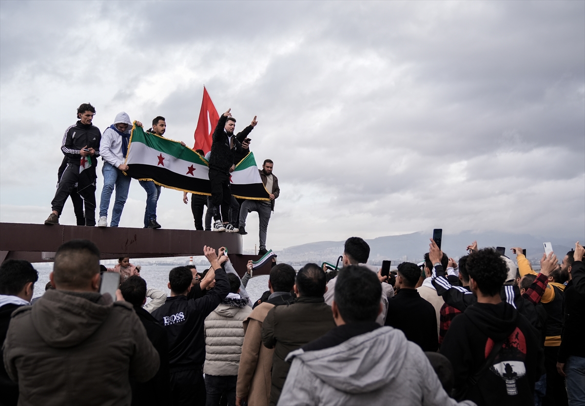 Suriyeliler Türkiye'de kutlama yapıyor