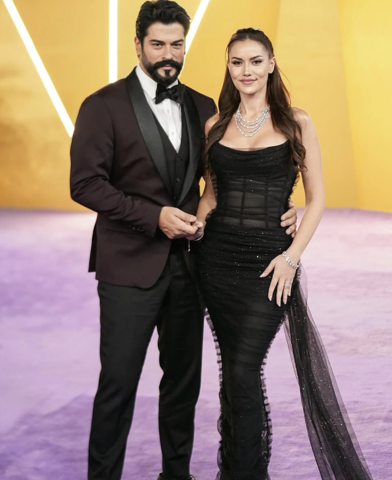 Riyad’da düzenlenen Joy Awards törenine Türk ünlüleri akın etti