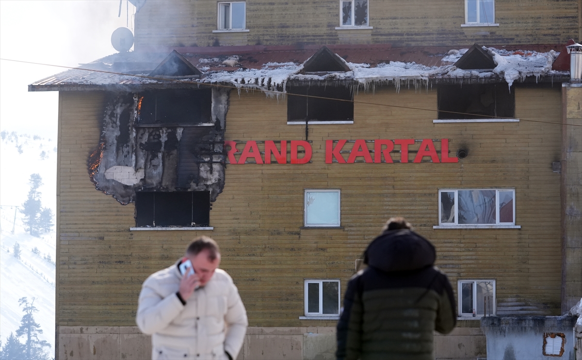 Kartalkaya'da yangın faciası