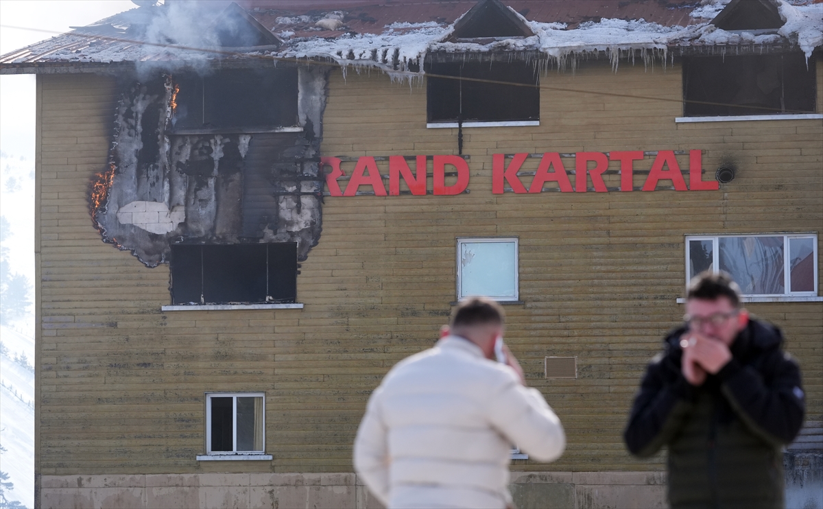 Kartalkaya'da yangın faciası