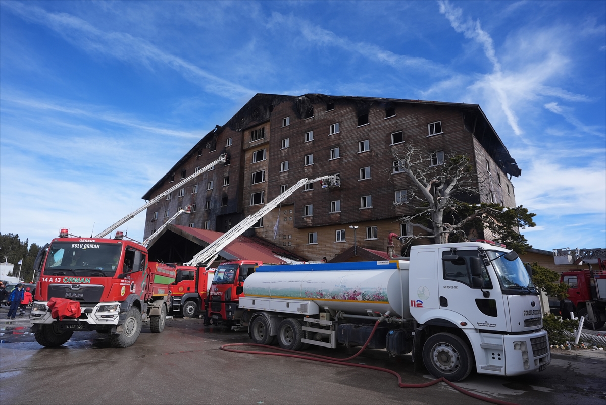 Kartalkaya'da yangın faciası