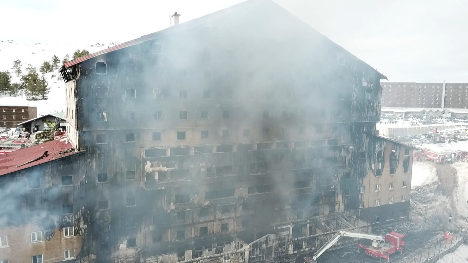 Kartalkaya'da yangın faciası
