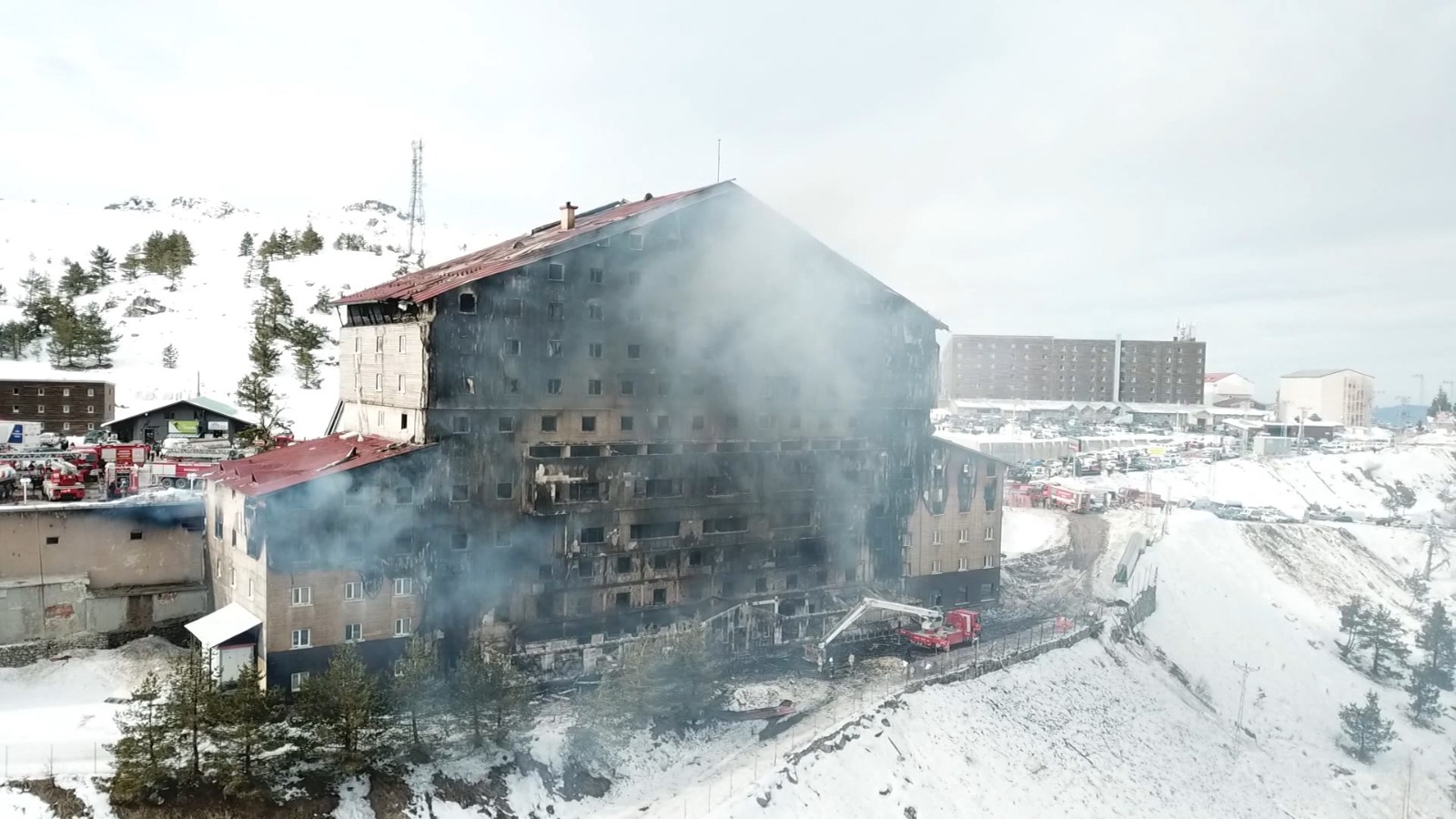 Kartalkaya'da yangın faciası