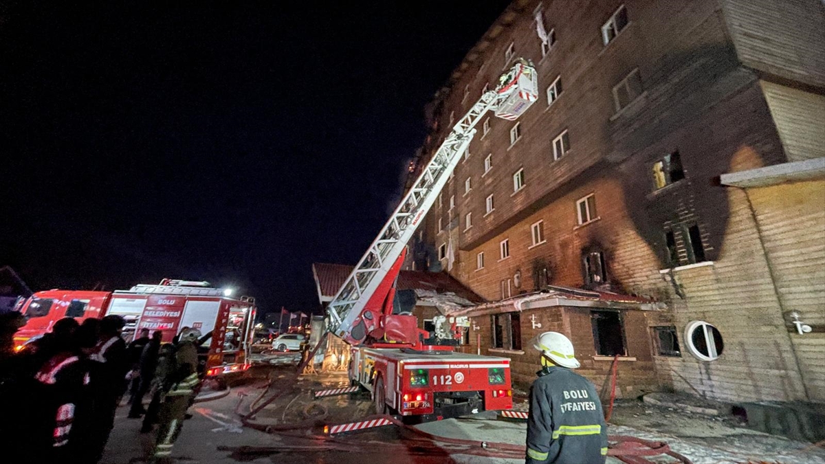 Kartalkaya'da yangın faciası