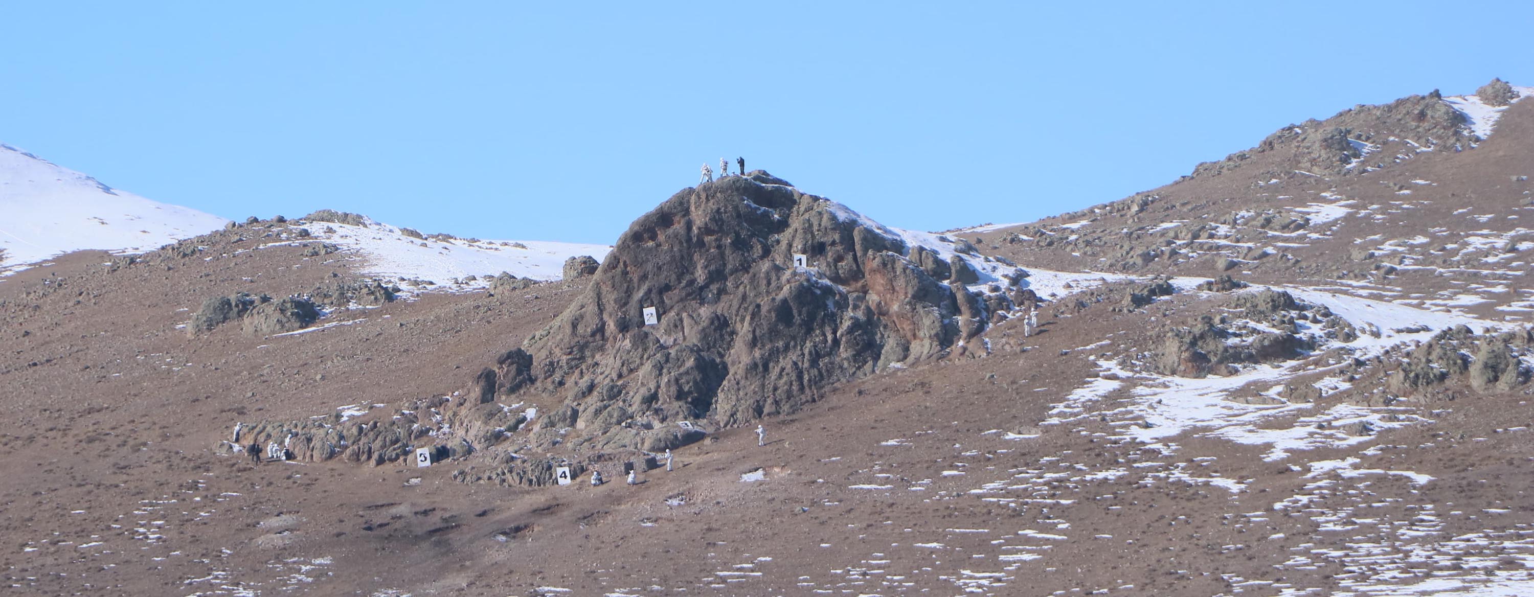 Türk Silahlı Kuvvetlerinin Kars'taki "Kış-2025 Tatbikatı" sürüyor
