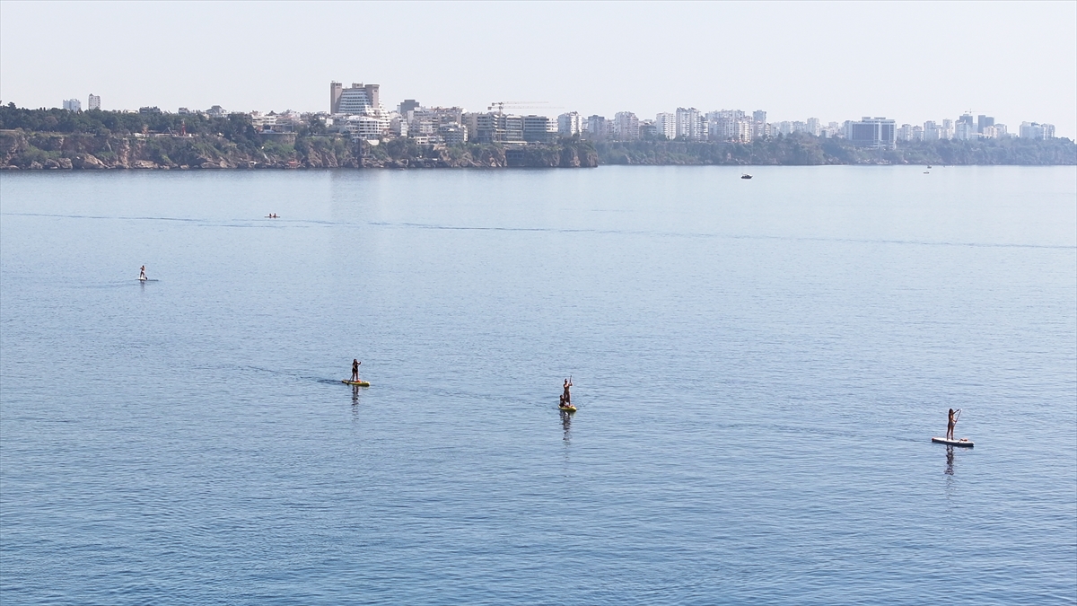 Antalya'ya yaz geldi