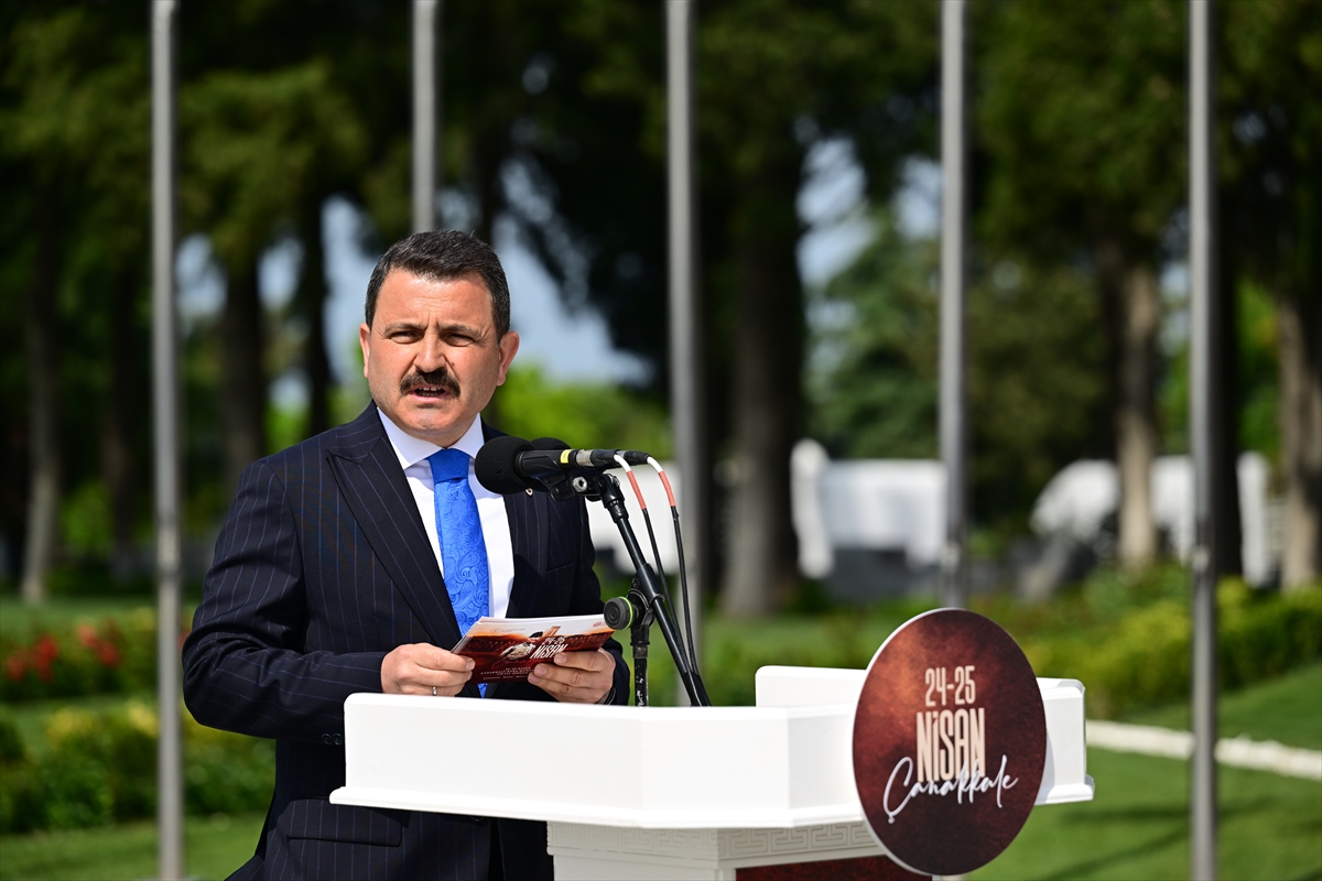 Çanakkale Kara Savaşı'nın 110. yılına vefa töreni