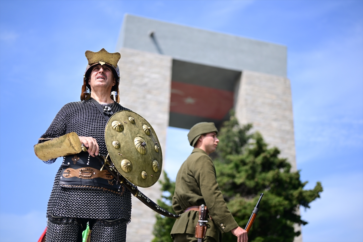 Çanakkale Kara Savaşı'nın 110. yılına vefa töreni
