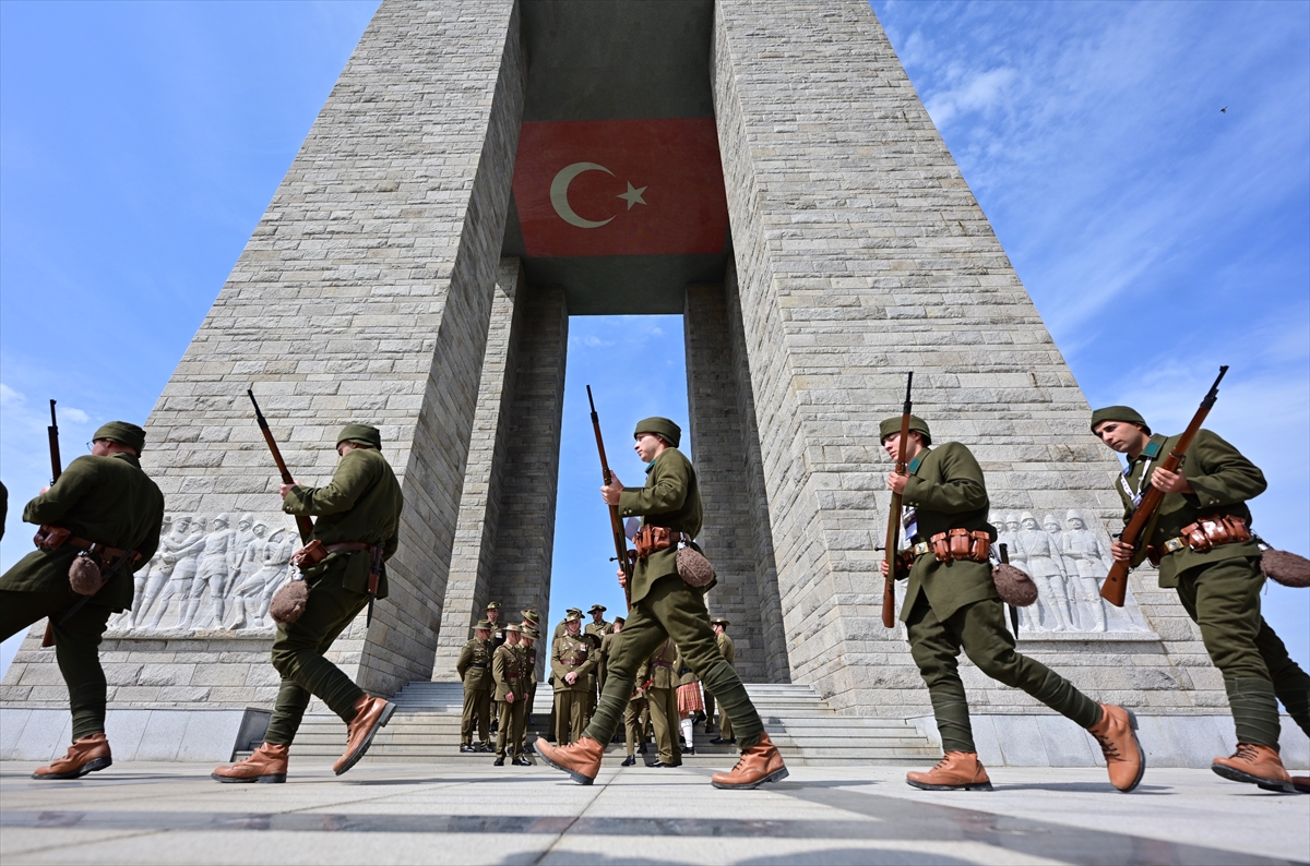 Çanakkale Kara Savaşı'nın 110. yılına vefa töreni