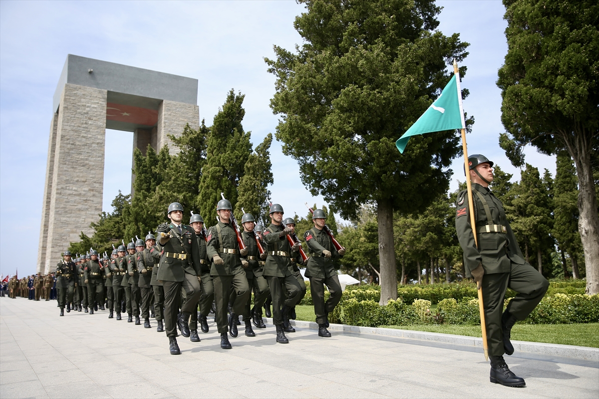 Çanakkale Kara Savaşı'nın 110. yılına vefa töreni