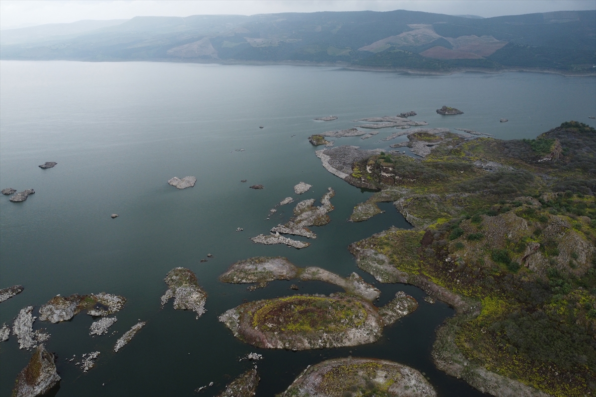 Manisa'daki lav kalıntıları göçmen kuşlarla canlandı