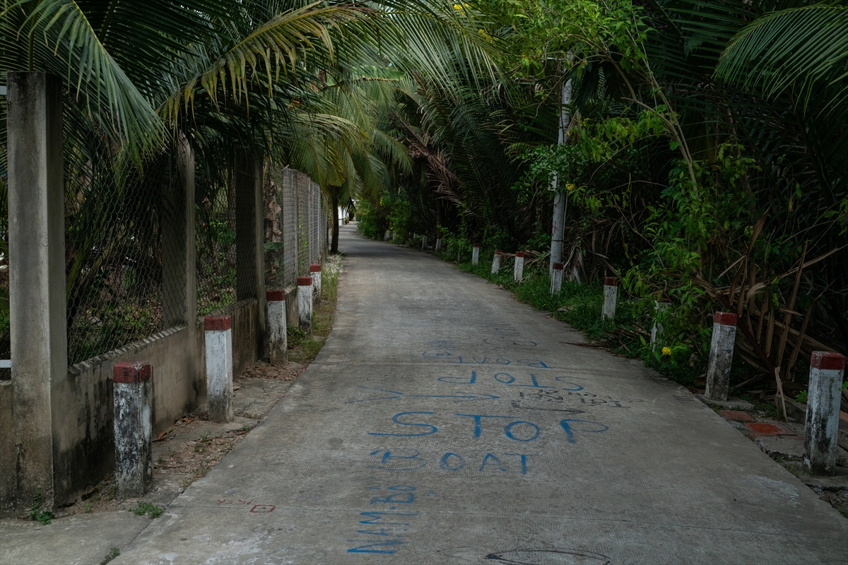 Mekong Deltası kanallarında tekne turu
