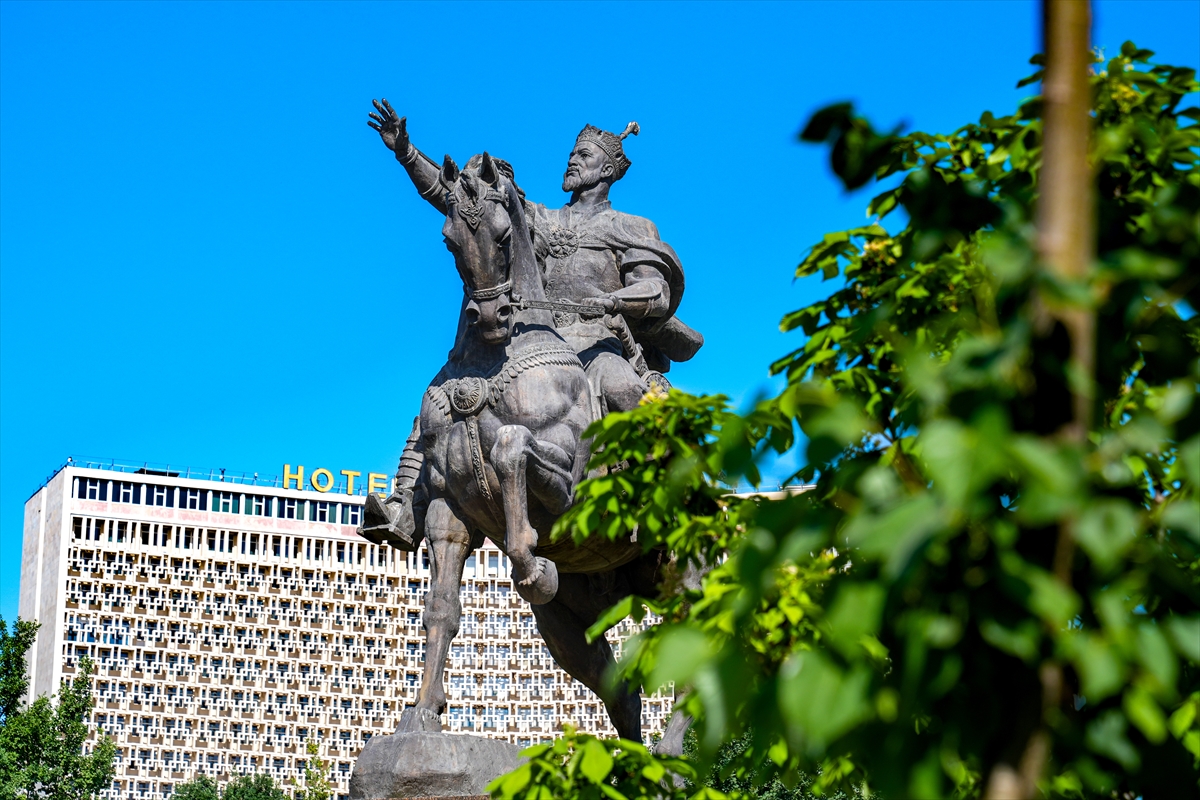Özbekistan'nın tarihi kenti Taşkent'te günlük yaşam