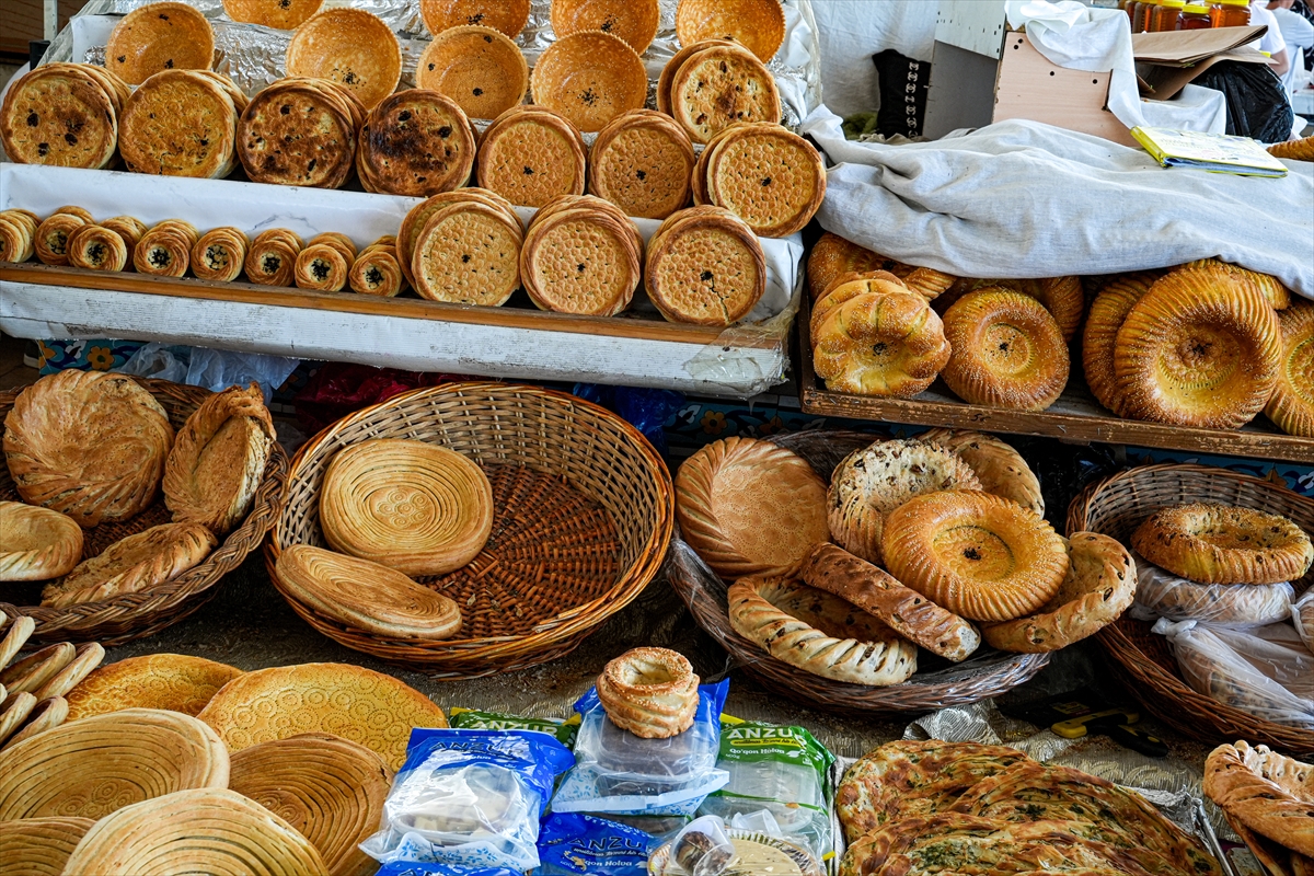Özbekistan'nın tarihi kenti Taşkent'te günlük yaşam