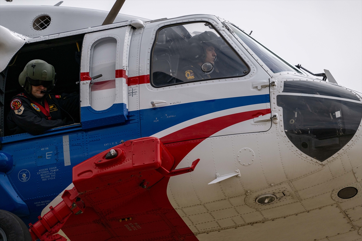 JÖAK keskin nişancılarının gökyüzünden suya nefes kesen görevi