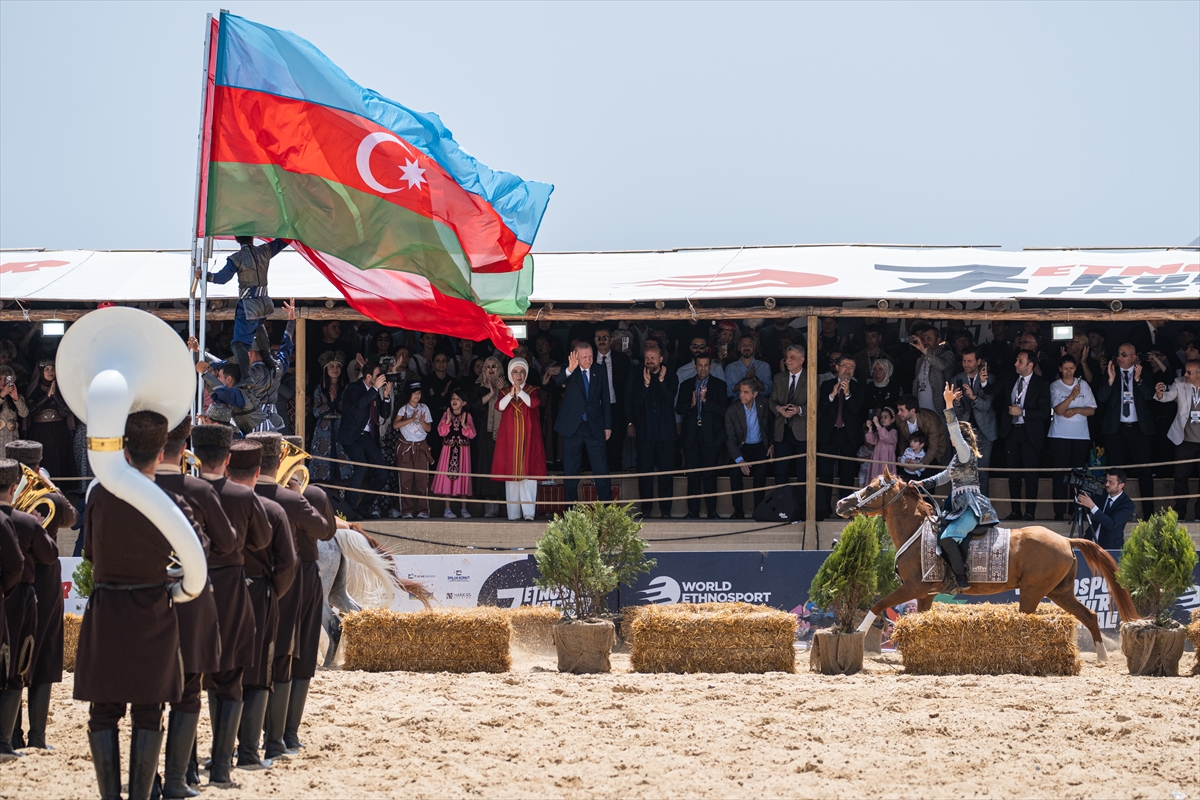 Cumhurbaşkanı Erdoğan 7. Etnospor Kültür Festivali’nde